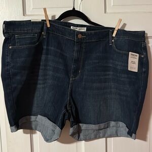 Levi Strauss NWT  Signature Gold Mid-Rise 5" Shorts Size 24 W 37 Women's